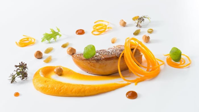 Les recettes du Chef du Berceau des Sens, Cédric Bourassin sont incontournables et publiées sur le site de Gault & Millau. 