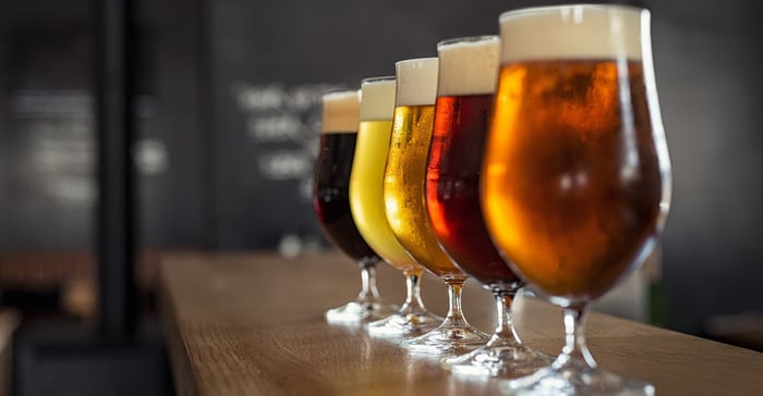 Beer tasting class