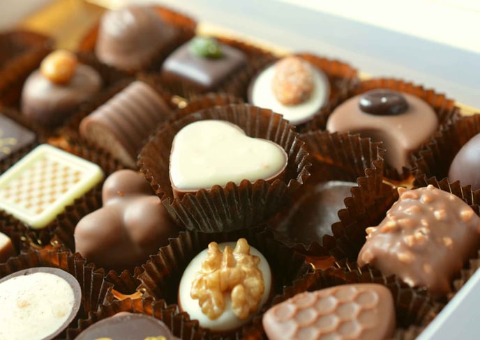 Boîte de chocolats