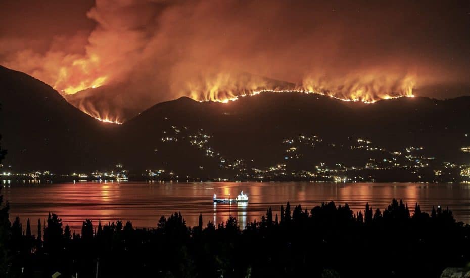 EHL-Passugg_Blog_Auslandspraktikum_Rafael-Gehy_Wildfire-Corfu