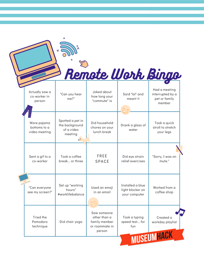 Virtual teambuilding games