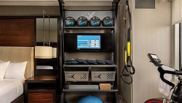 Hilton's 'Five Feet to Fitness' Hilton's 'Five Feet to Fitness'