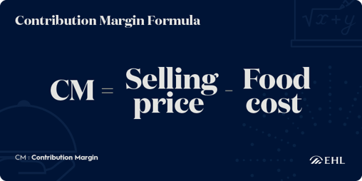 Menu Engineering-Contribution Margin Formula