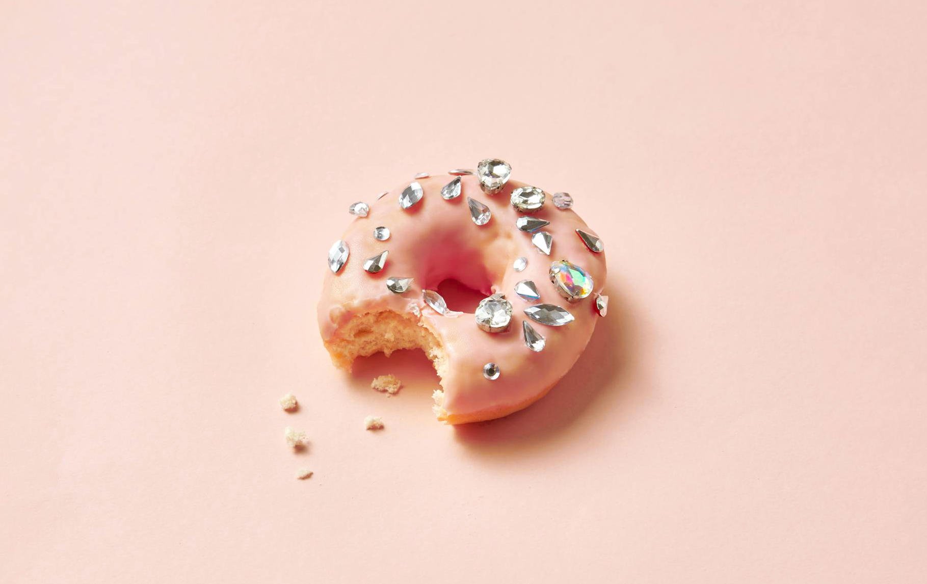 Bedazzled donut