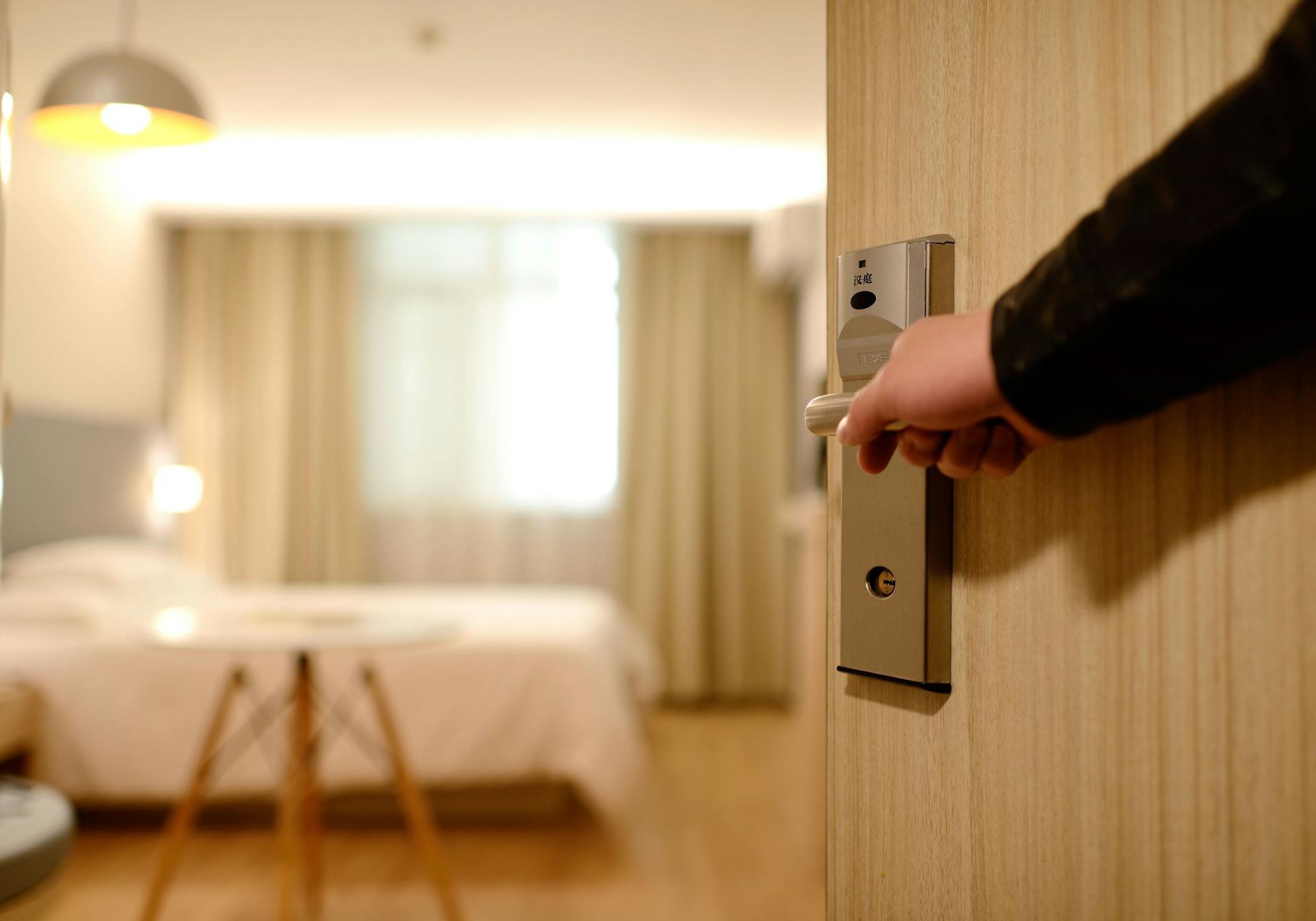 hotel-room-door