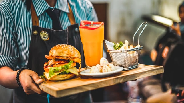 Waiting staff tips