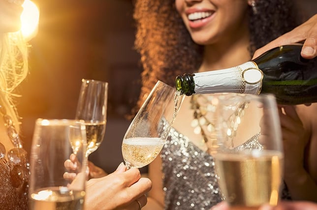 Women and Champagne