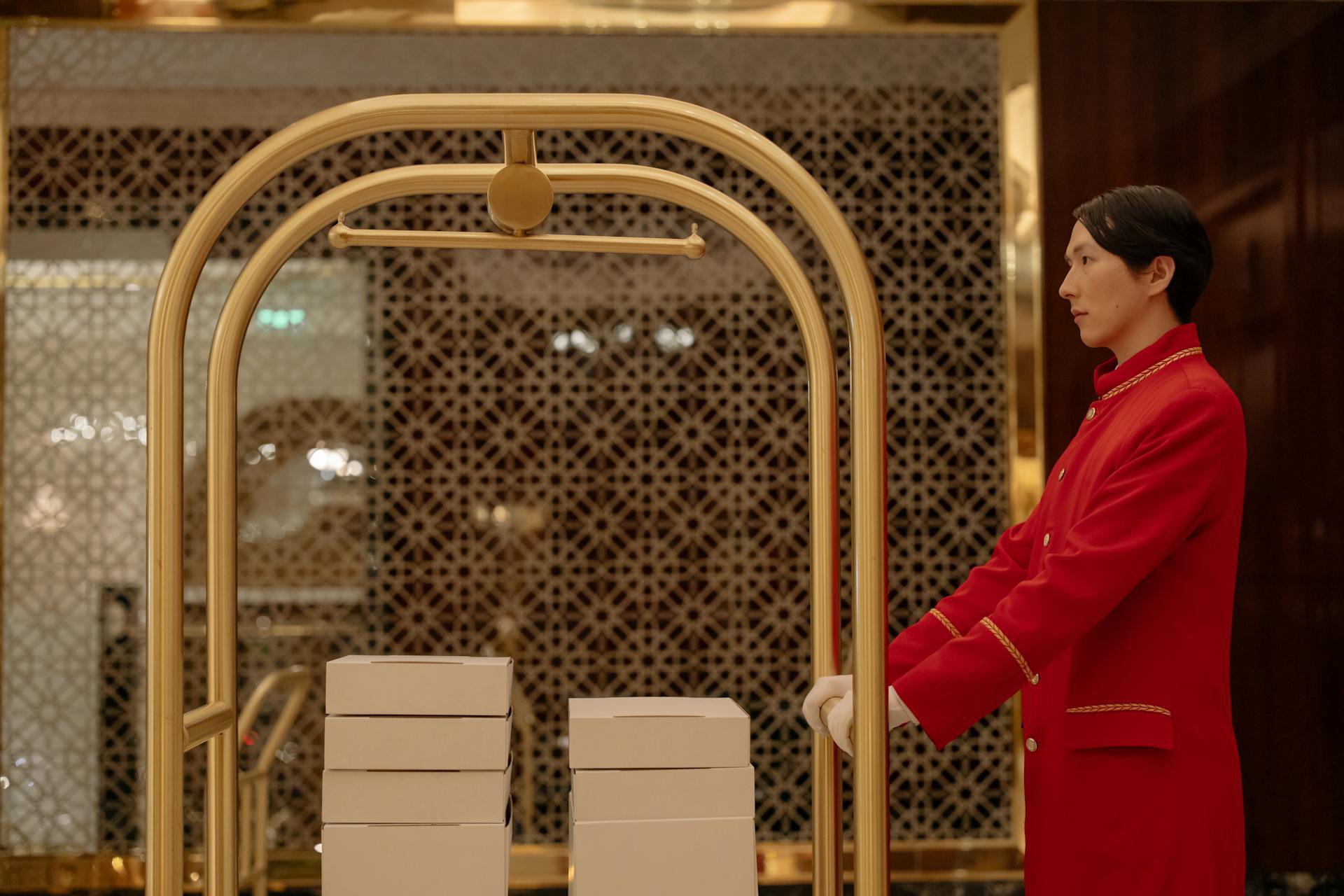 Hotel staff service