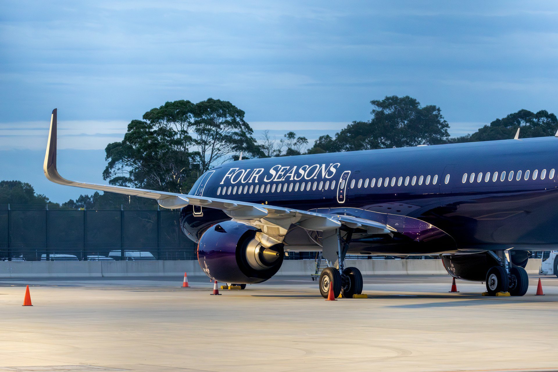 midnight-purple-four-seasons-company-plane