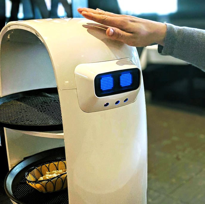 Robot service staff