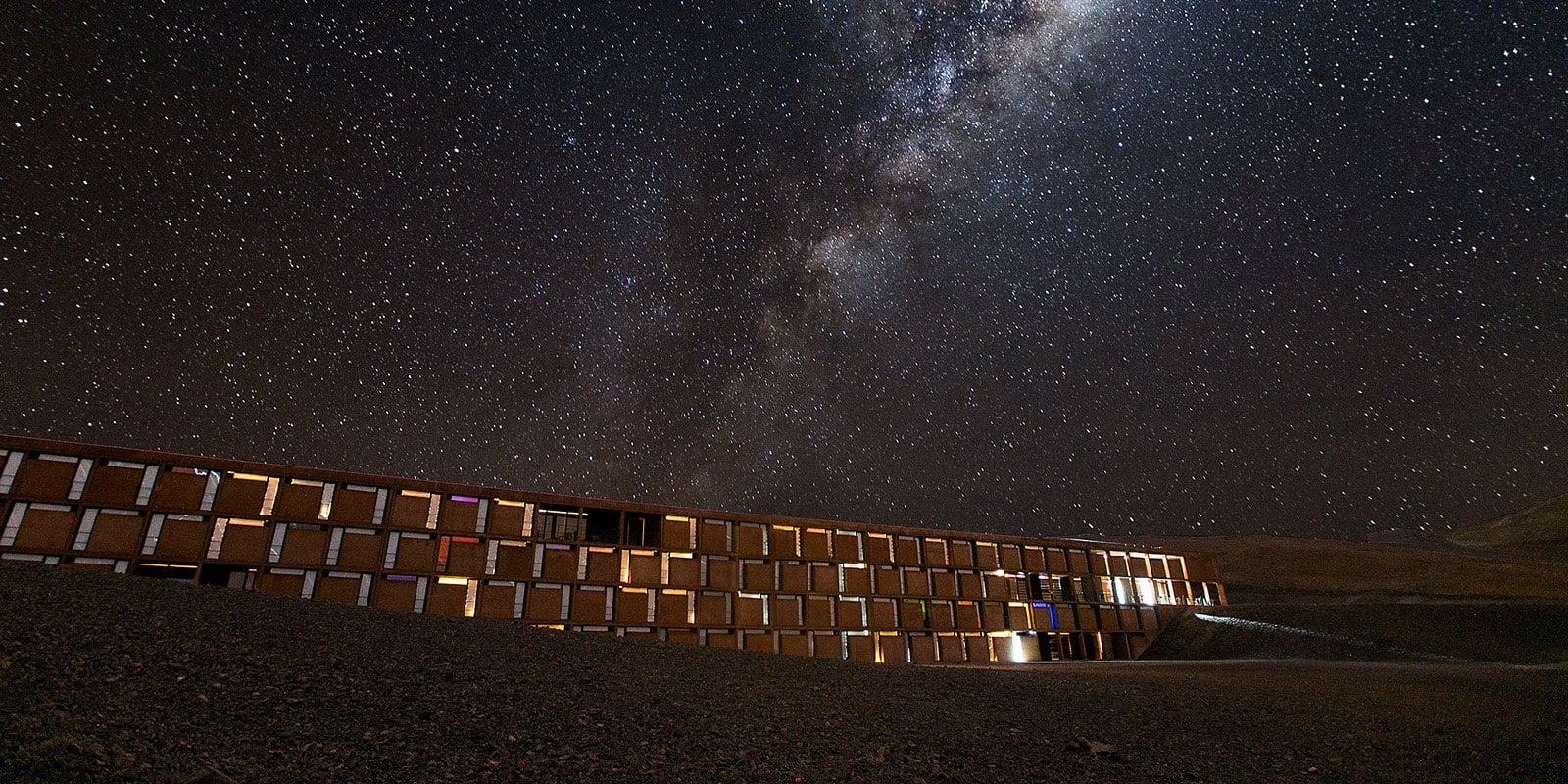 Starry night during a travel to Atacama Desert