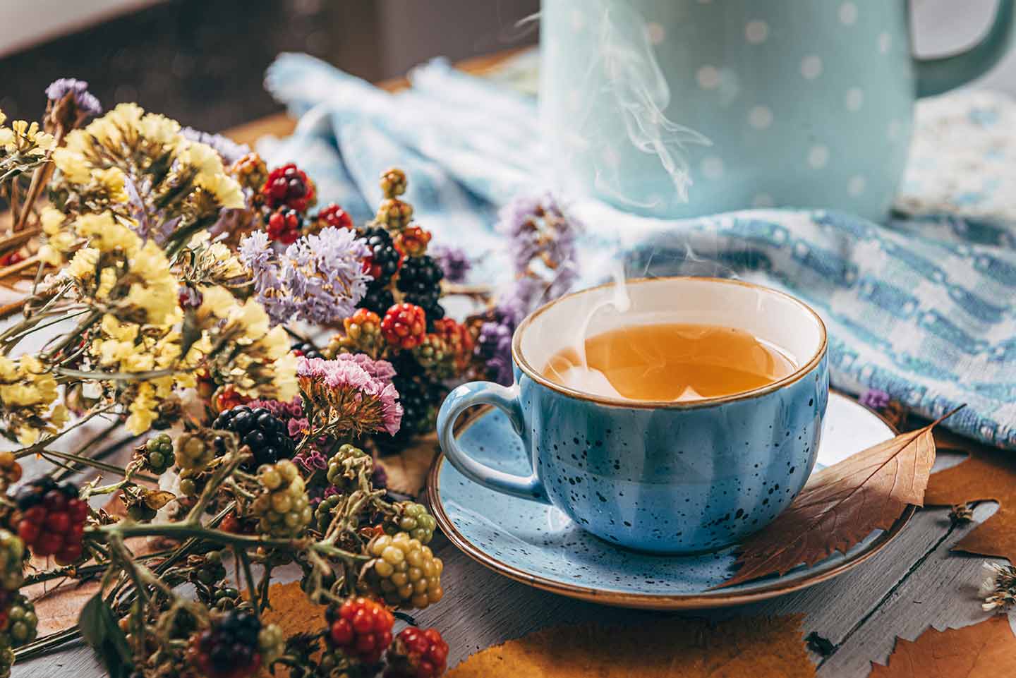 New trends tea market