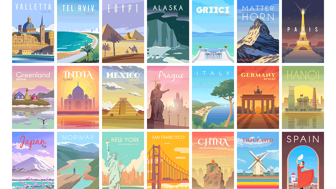 Les visuels dans le marketing hôtelier et du voyage